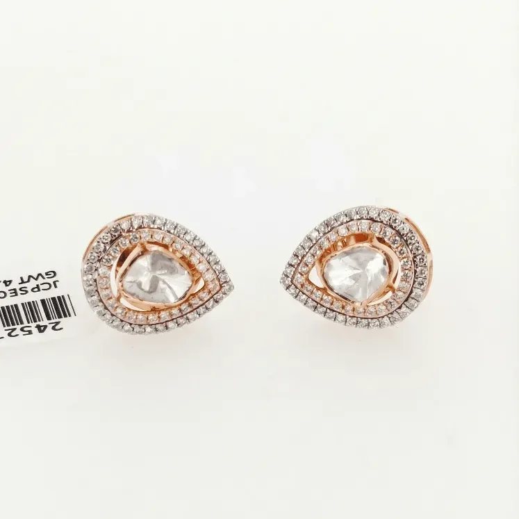 DIAMOND POLKI EARRING