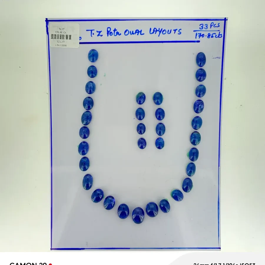 tanzanite Cabution