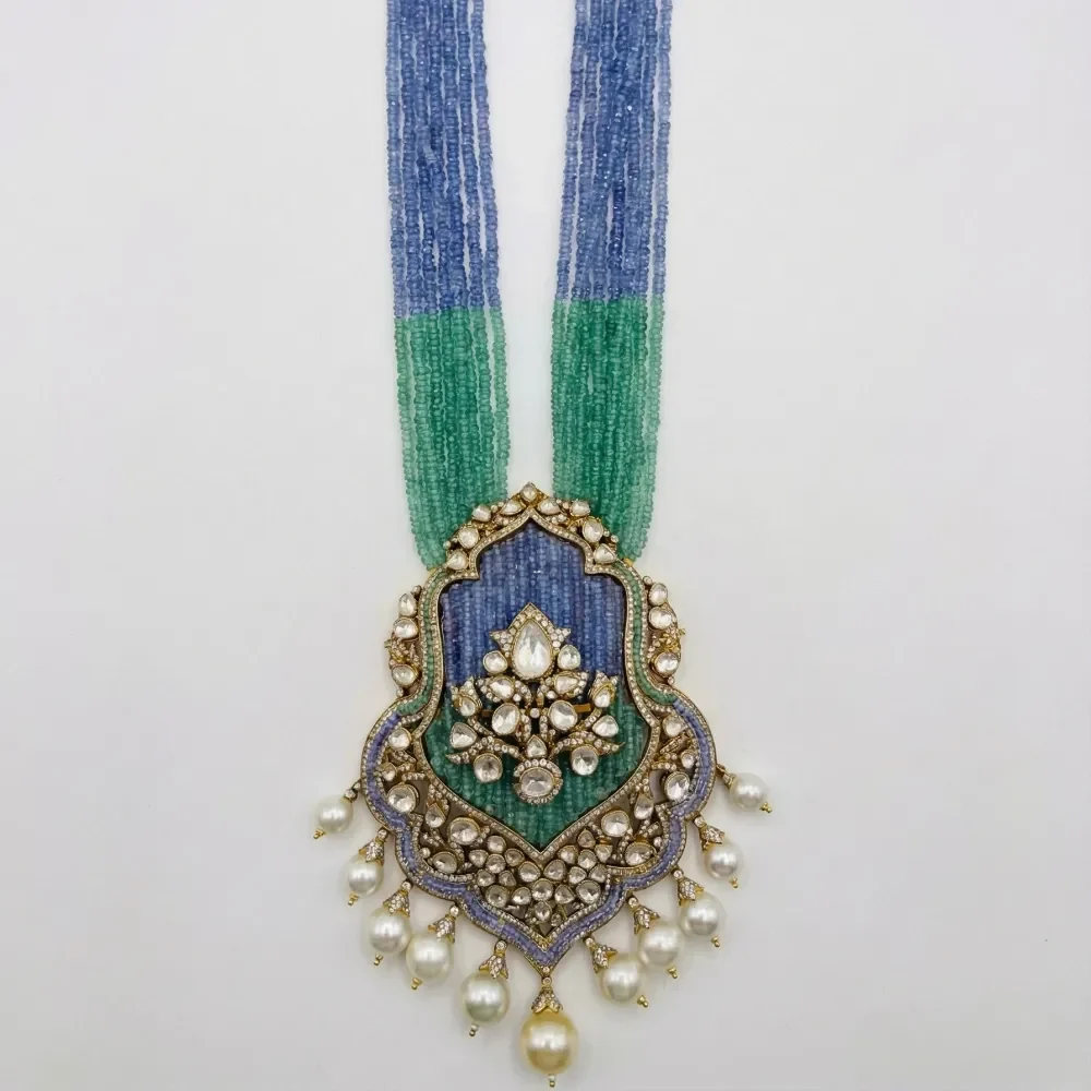 DIAMOND POLKI NECKLACE