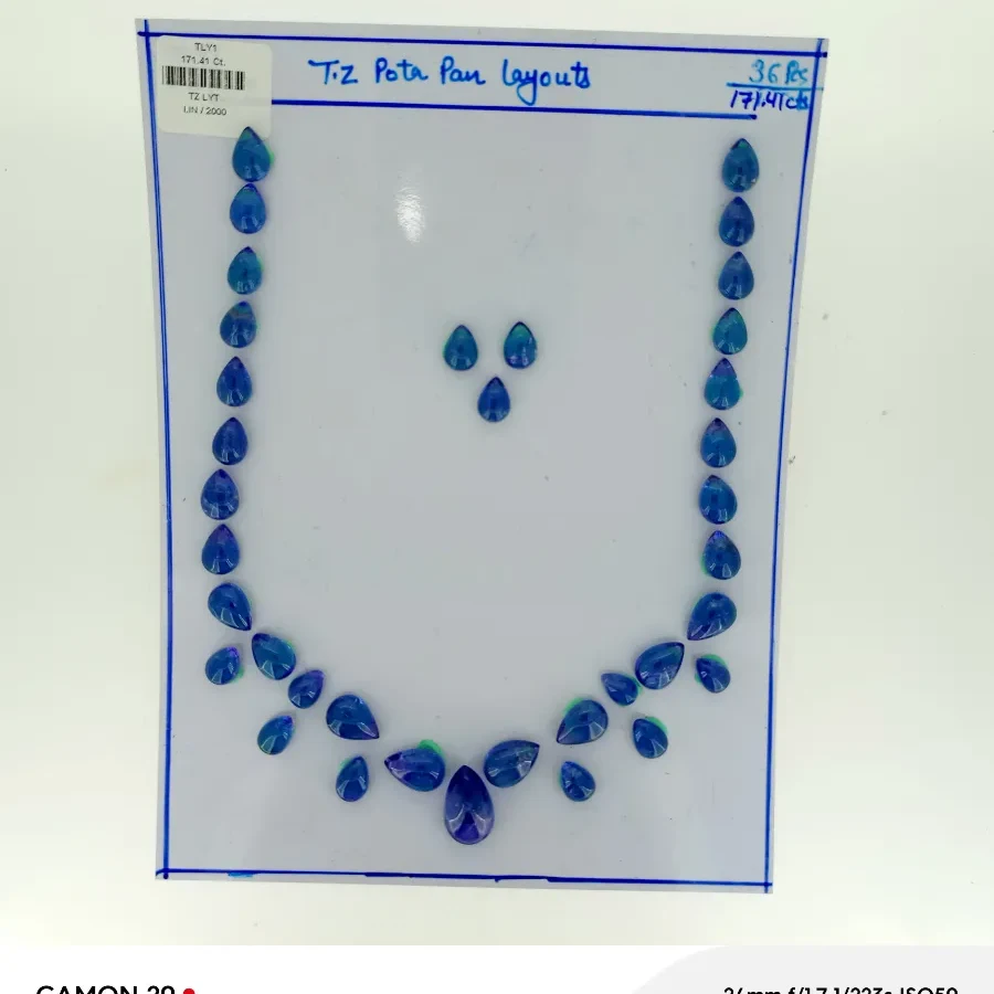 tanzanite Cabution
