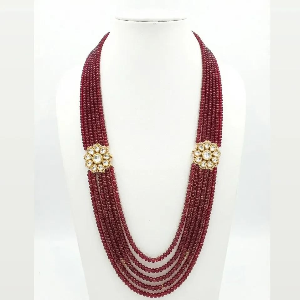 RUBY MALA NECKLACE