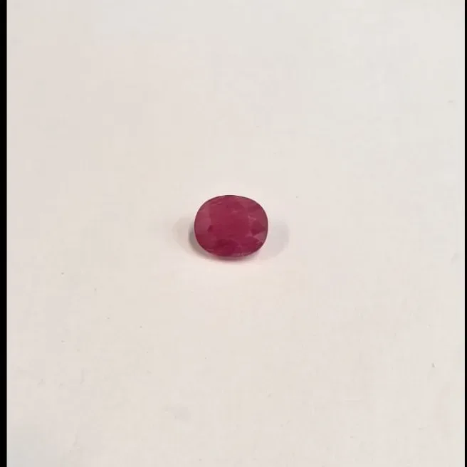 RUBY OVAL