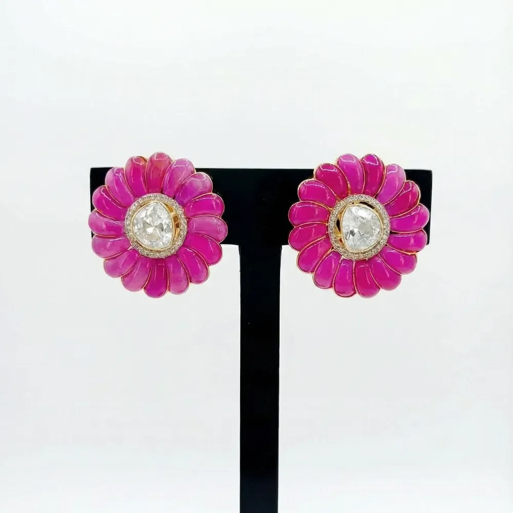 POLKI TALPE EARRING