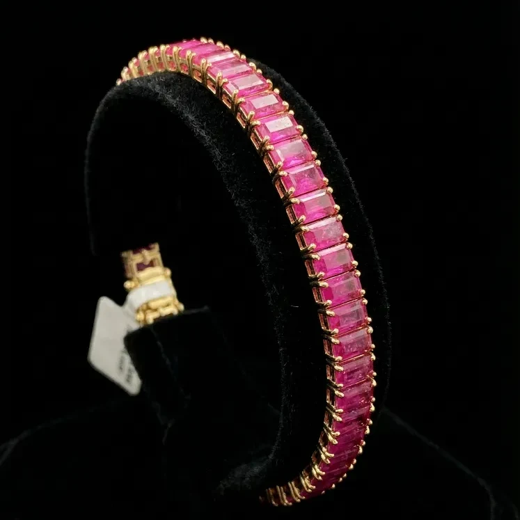 RUBY OCTO BRACELET