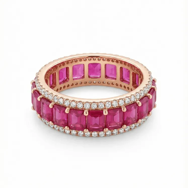 RUBY OCTO RING