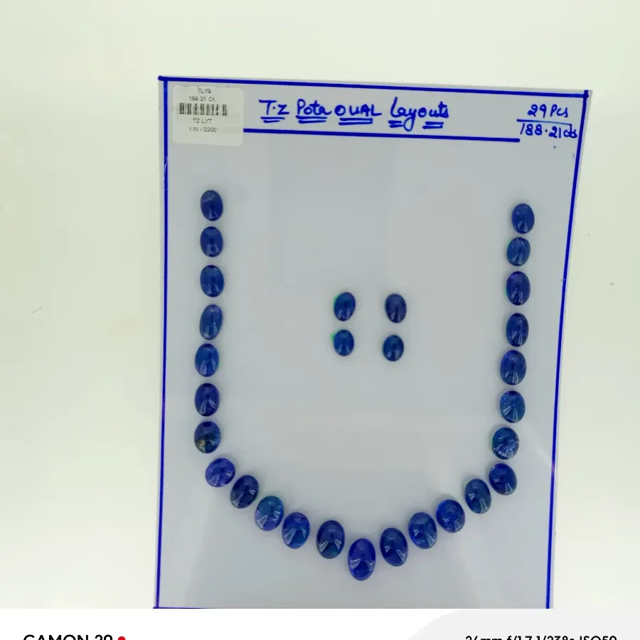 Tanzanite Cabution