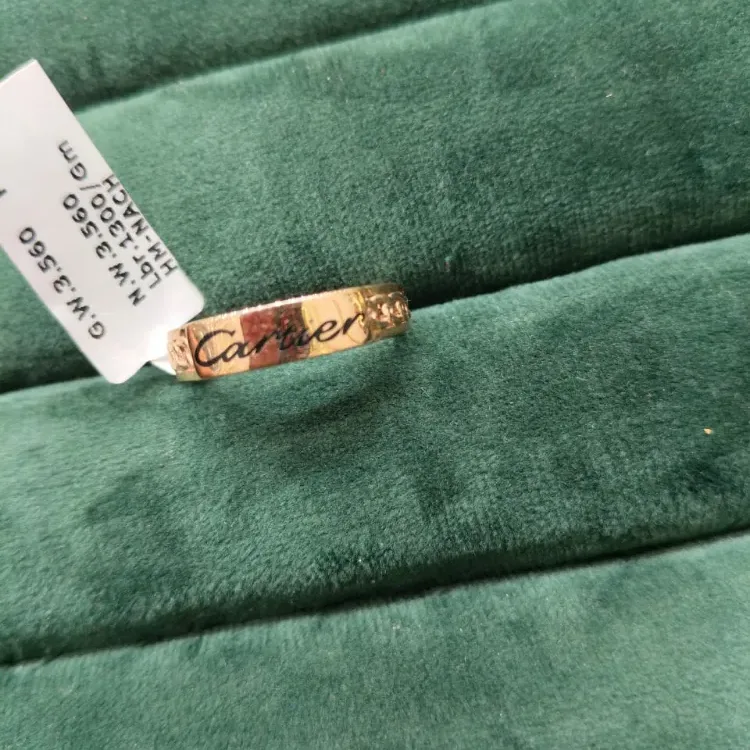 Light Weight Gold Ring
