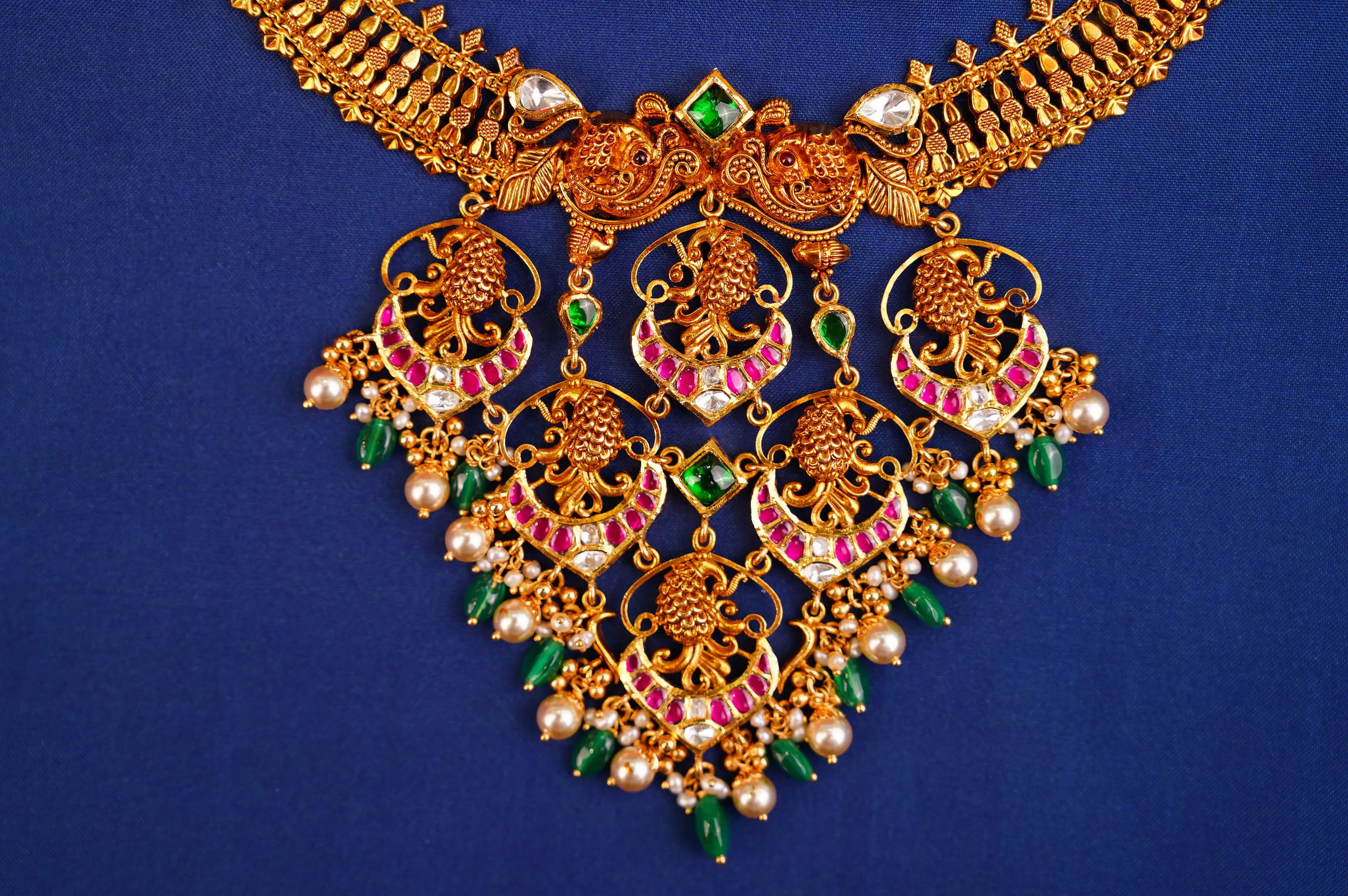 KERALA STYLE KUNDAN NECKLACE