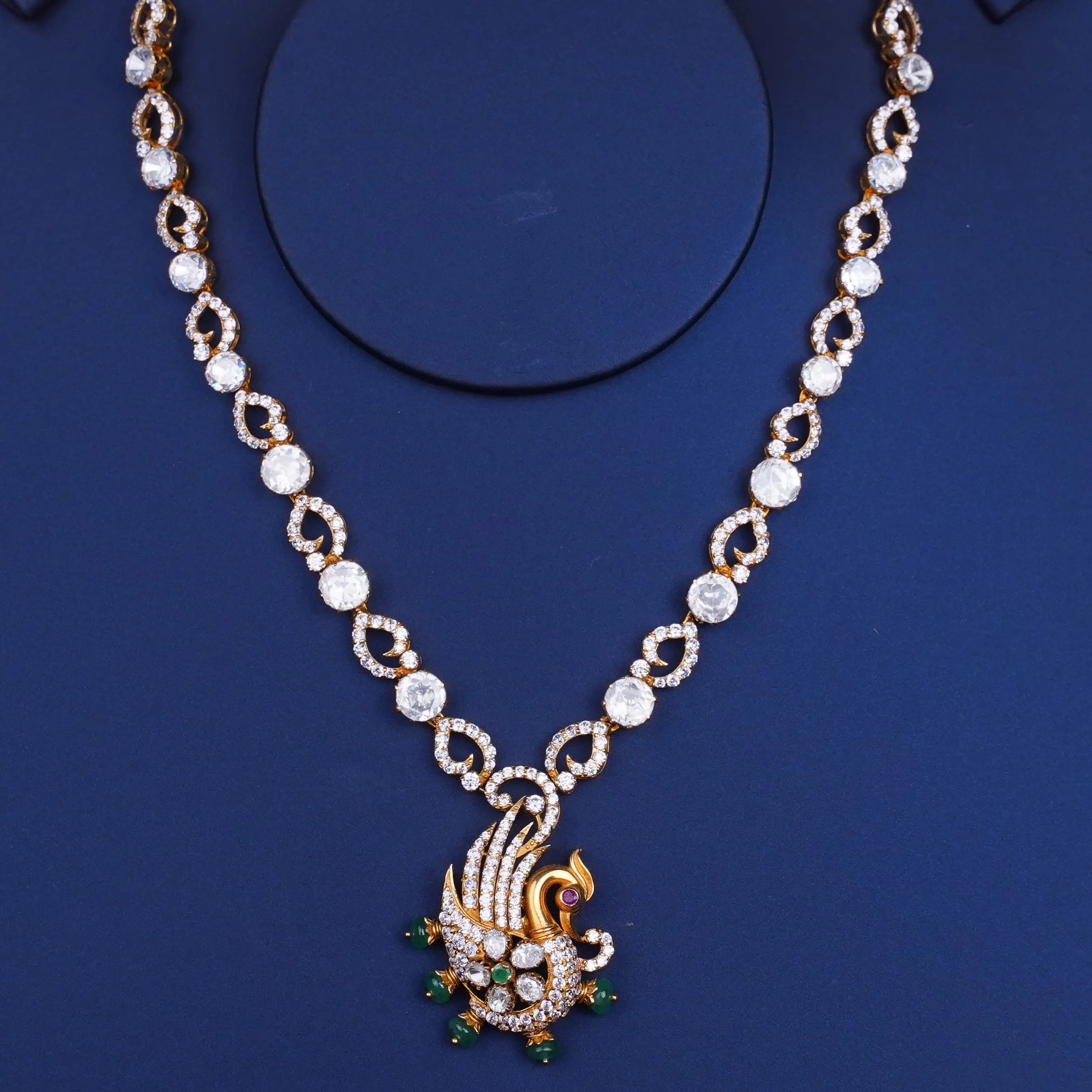 18KT STONE NECKLACE
