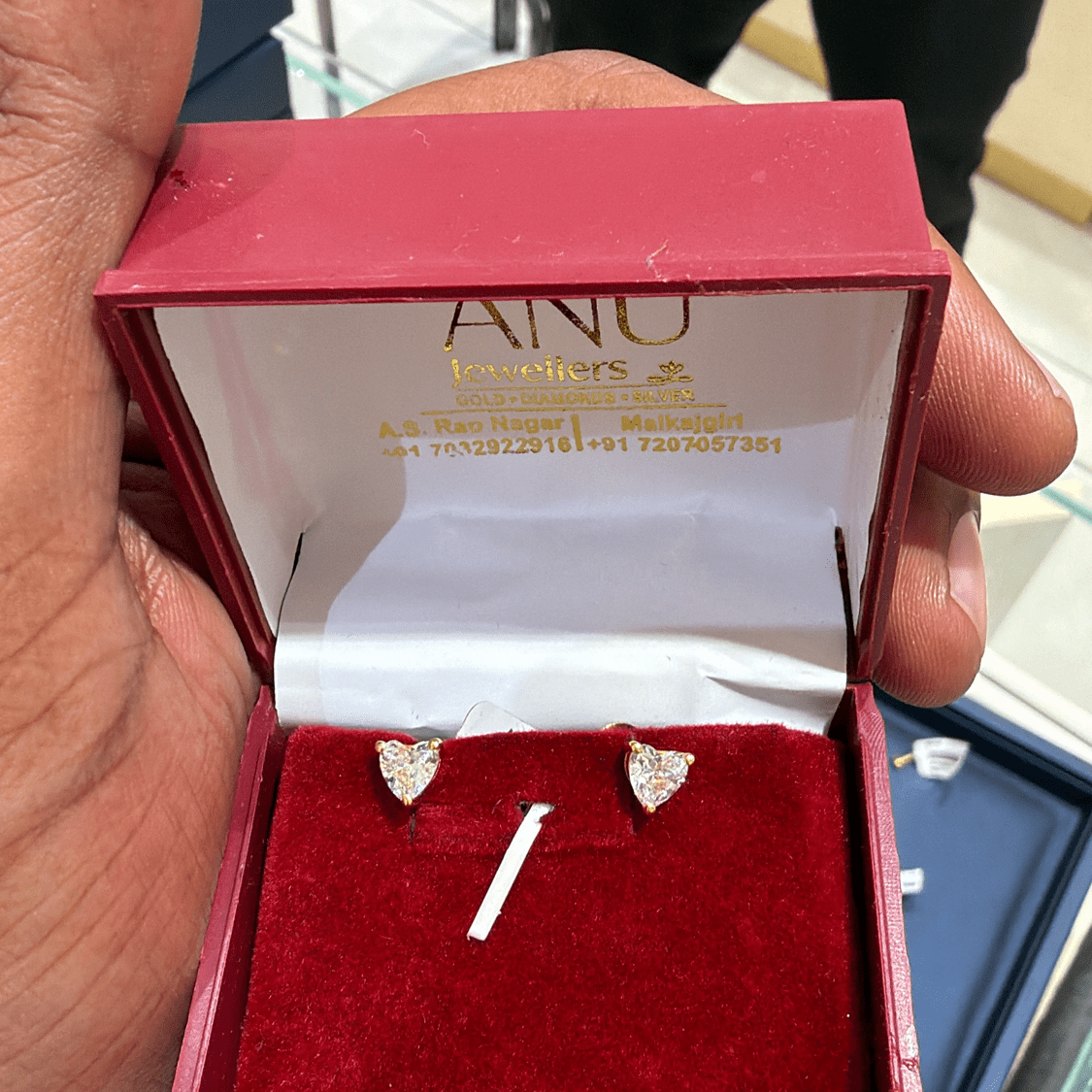 heart stud