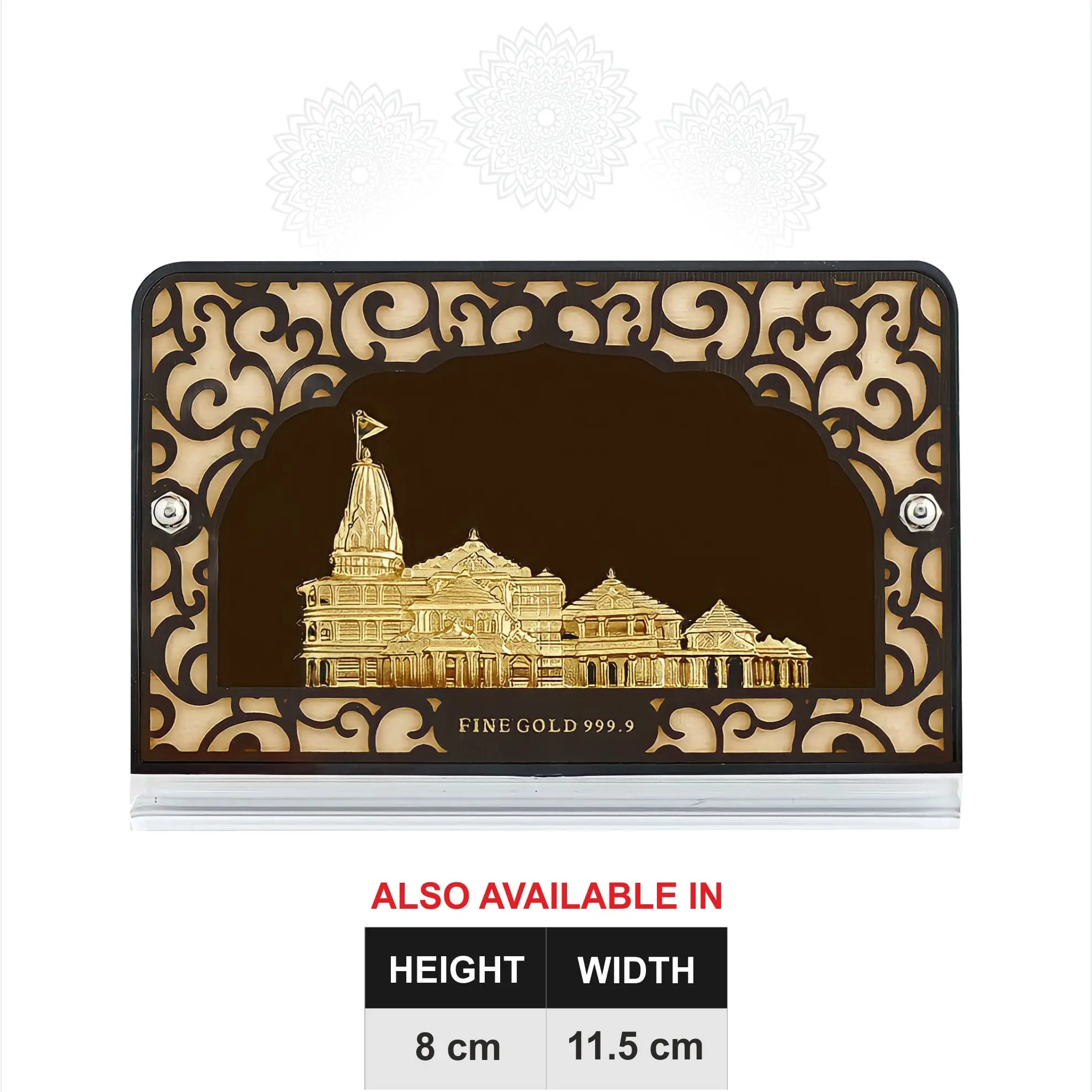 Ram Temple Gold Frame