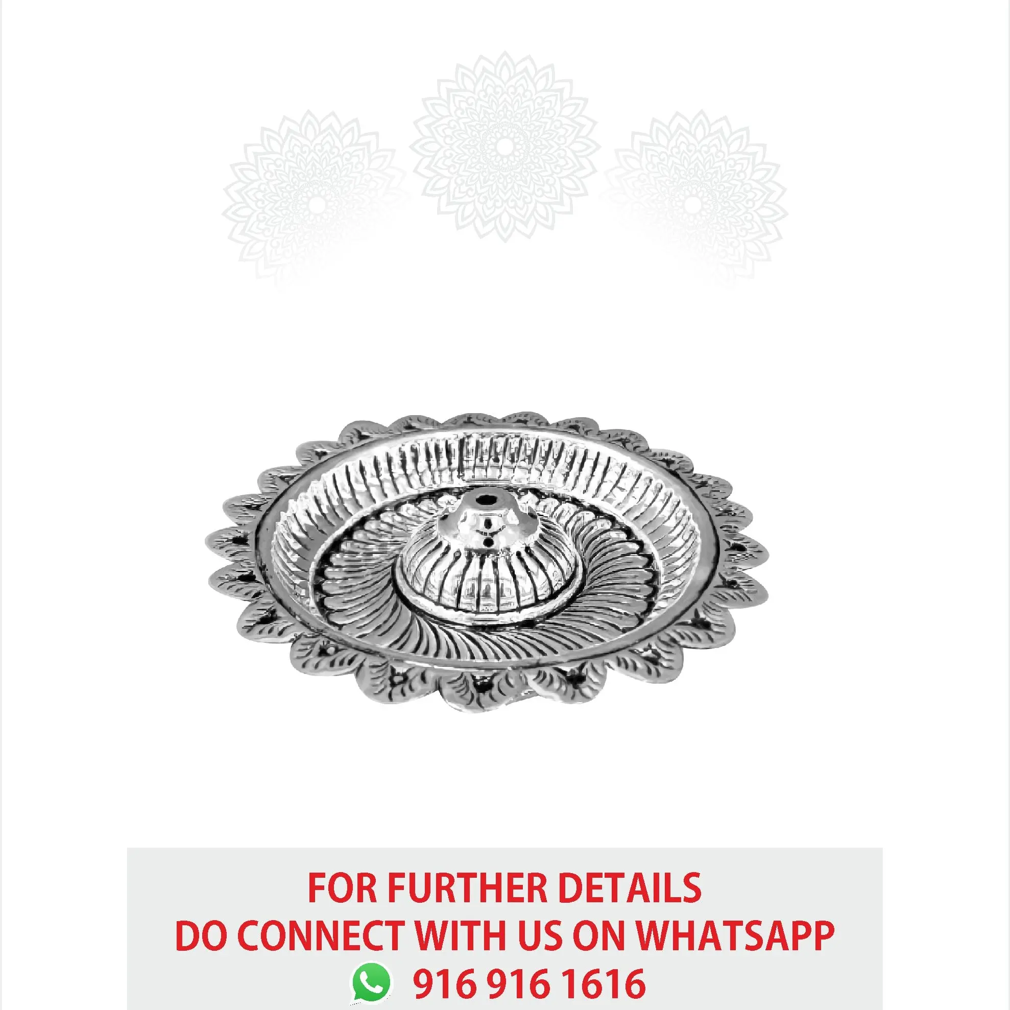 Plate Agarbati Stand