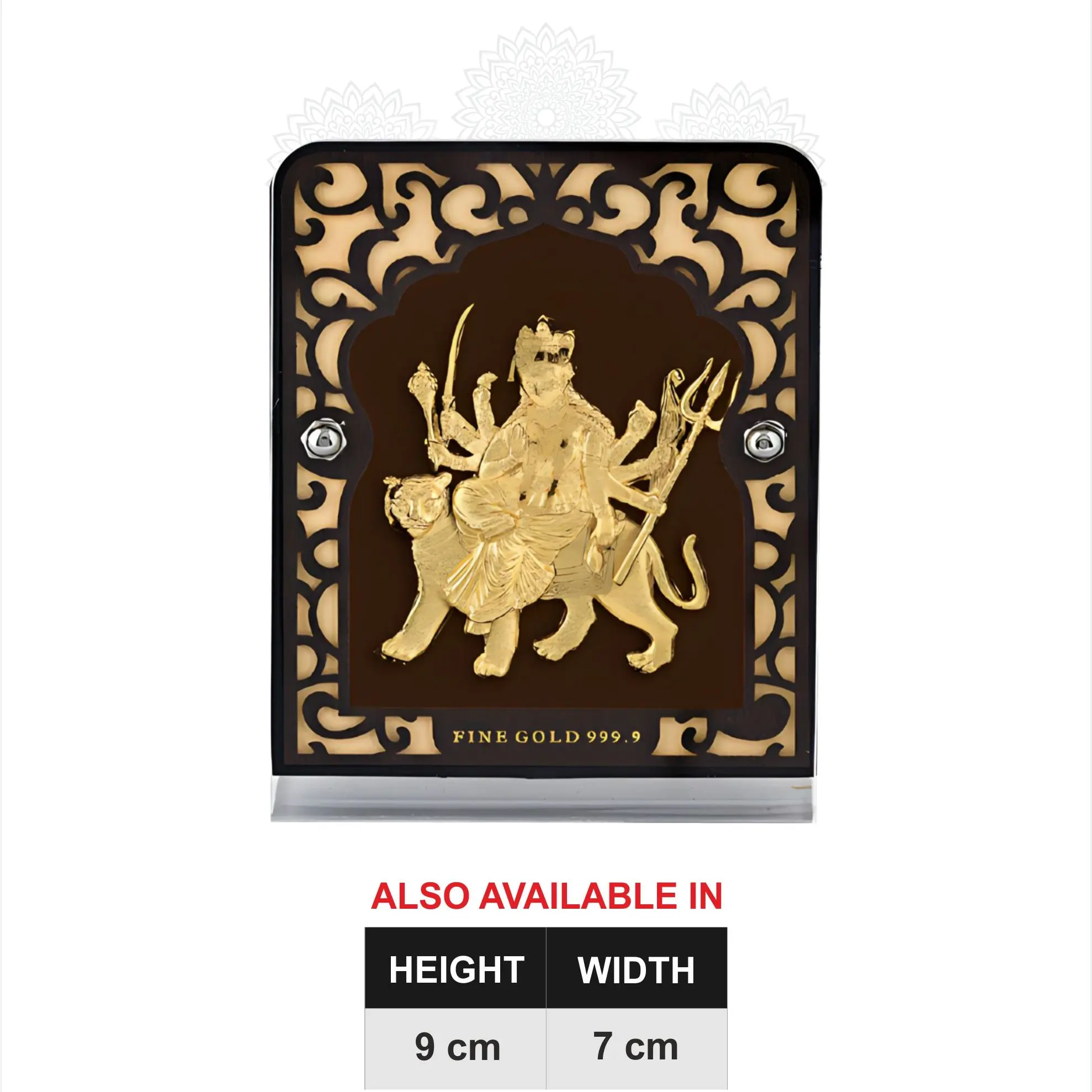 Ambe Mata Gold Frame