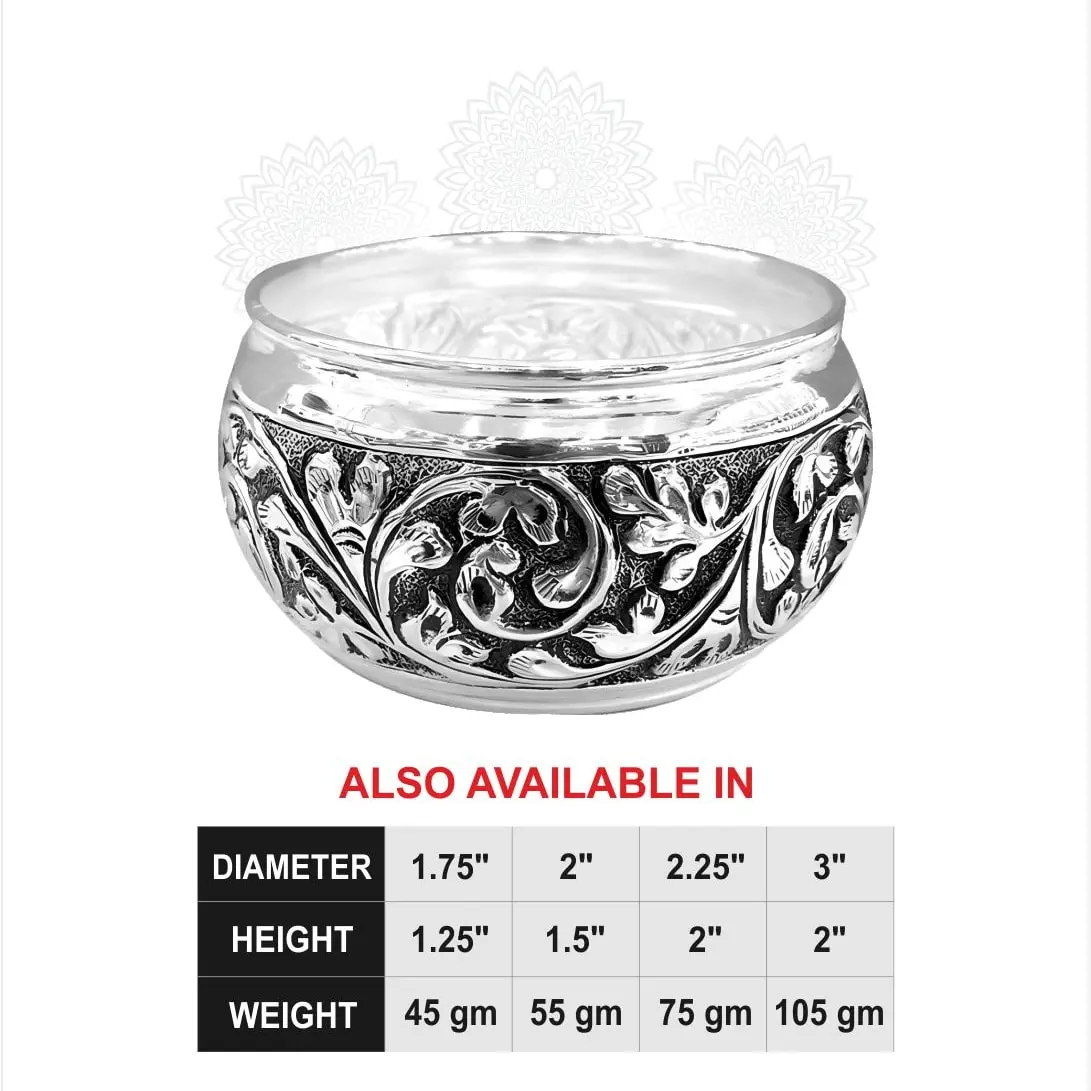 Asha Bowl Silver Idol