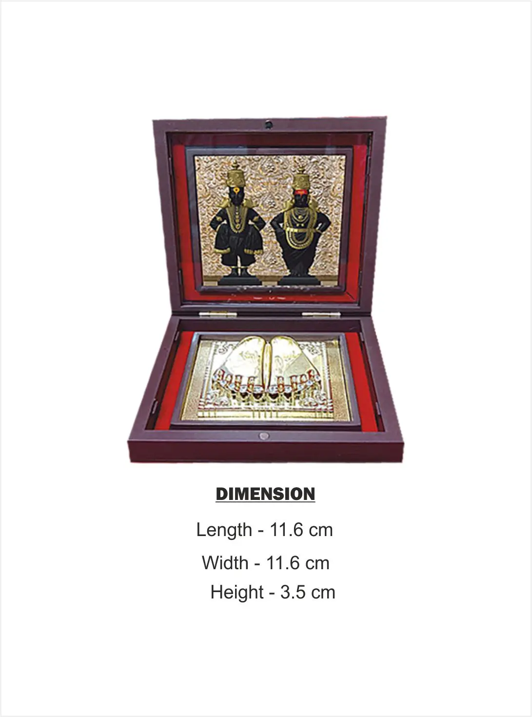 Panduranga Charan Paduka Gift With Box