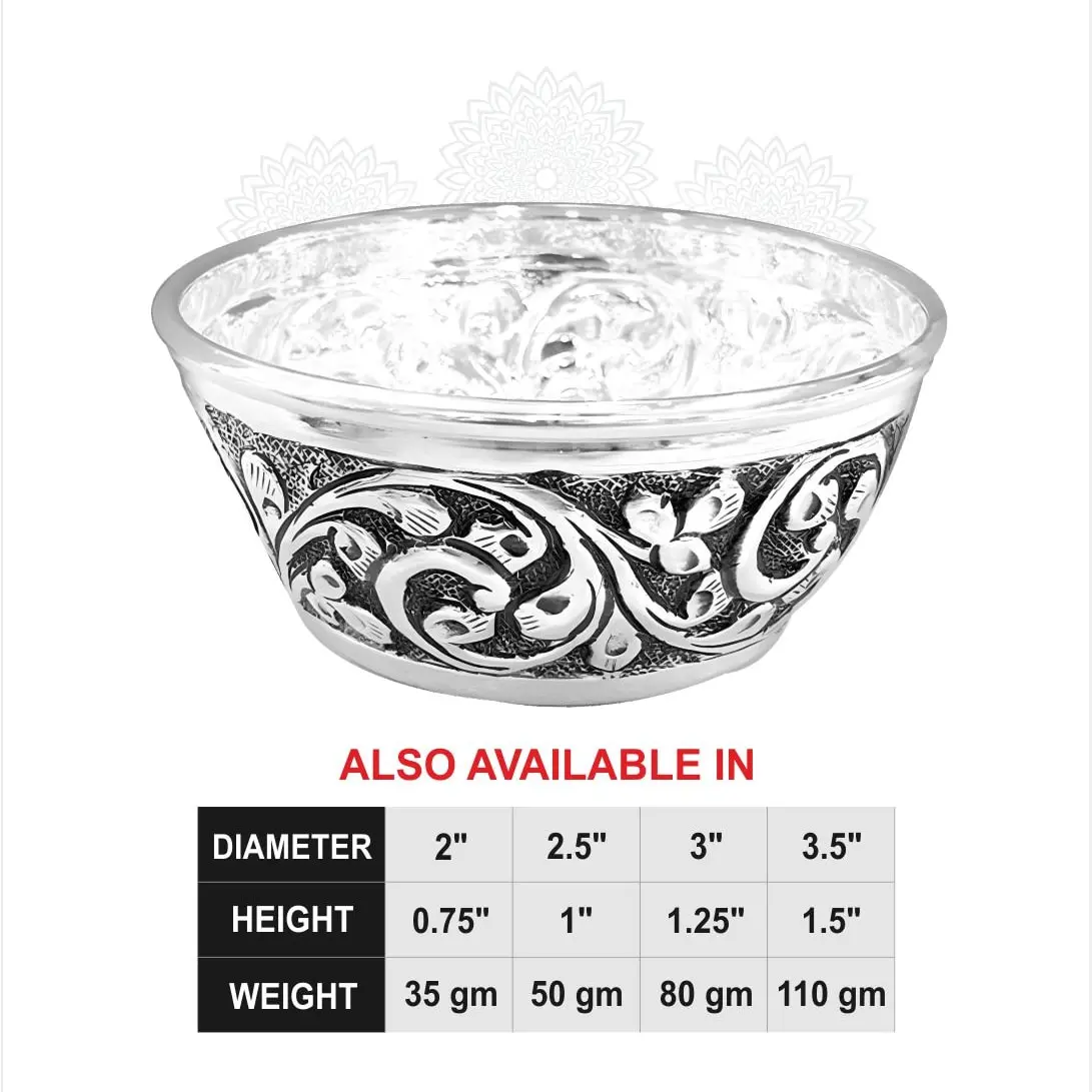 China Bowl Silver Idol