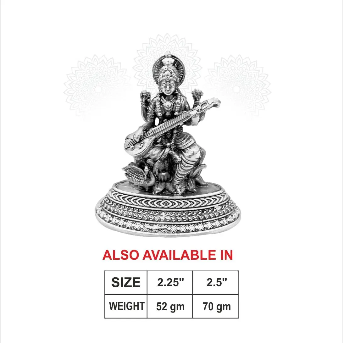 Padmam Sarswati Silver Idol