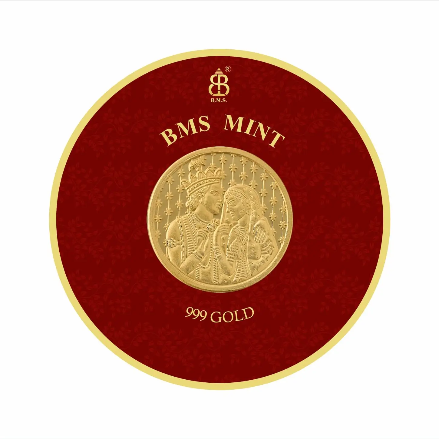 100 Mg Gold Coin Wedding Round Packing