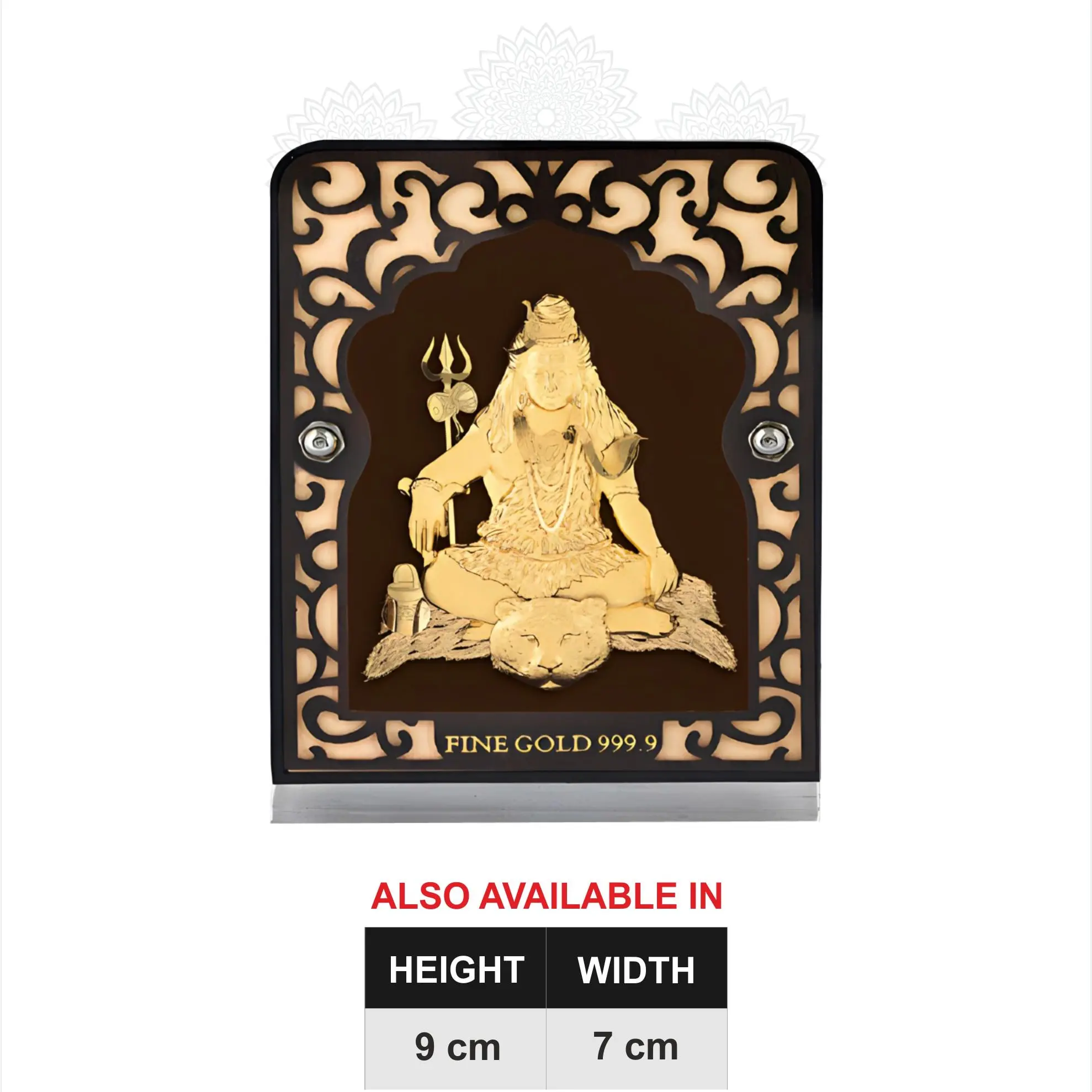 Shiva Gold Frame