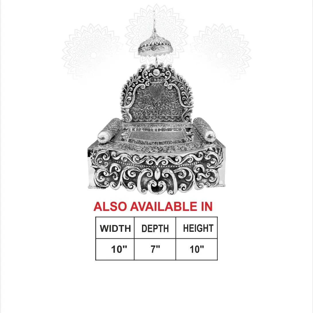 Nakashi Singhasan Silver Idol