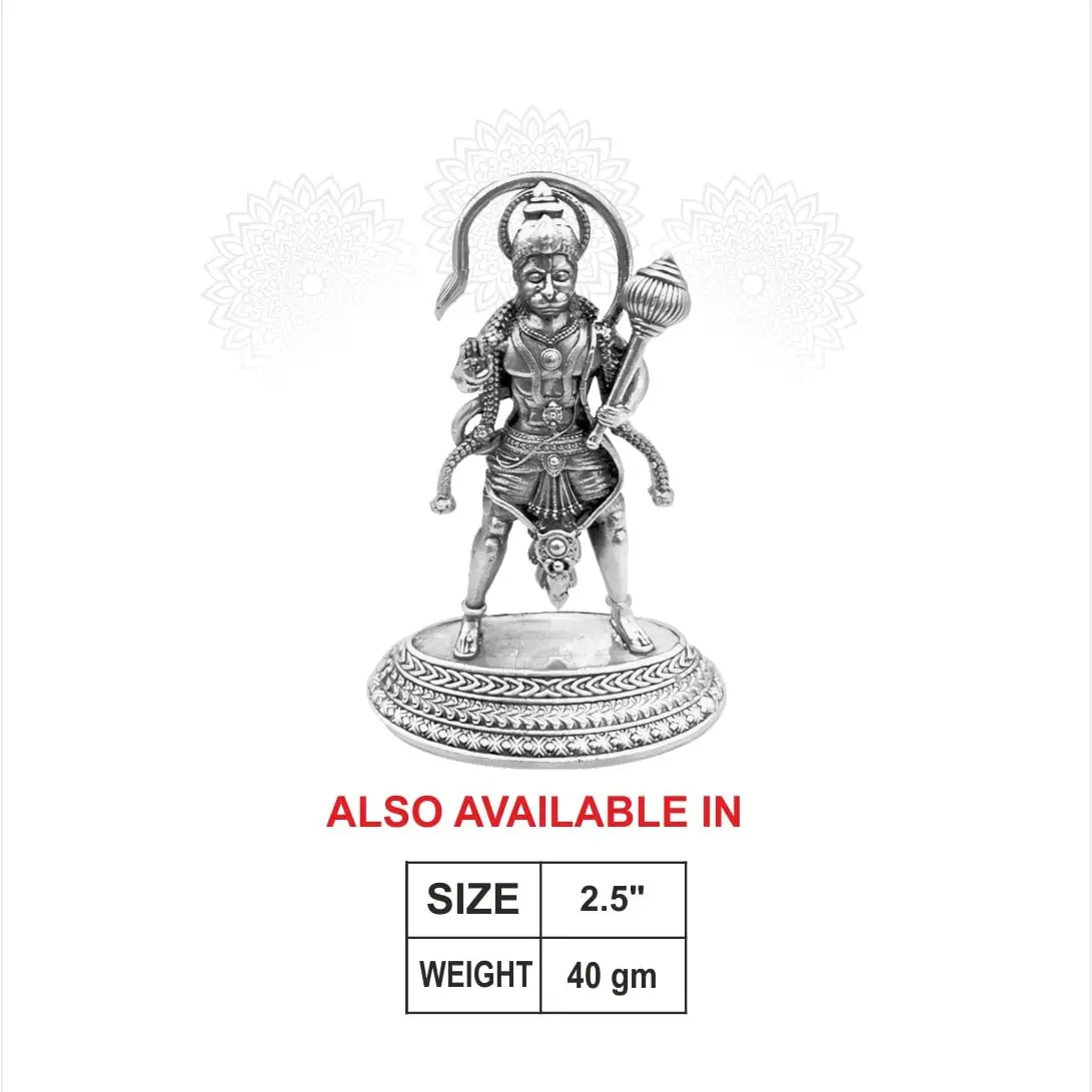 Hanuman Silver Idol