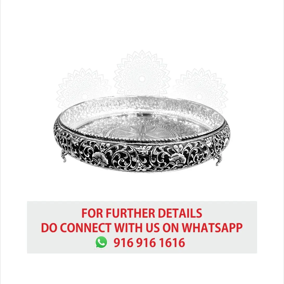 Round Nakash Tamblam With Elephant Leg