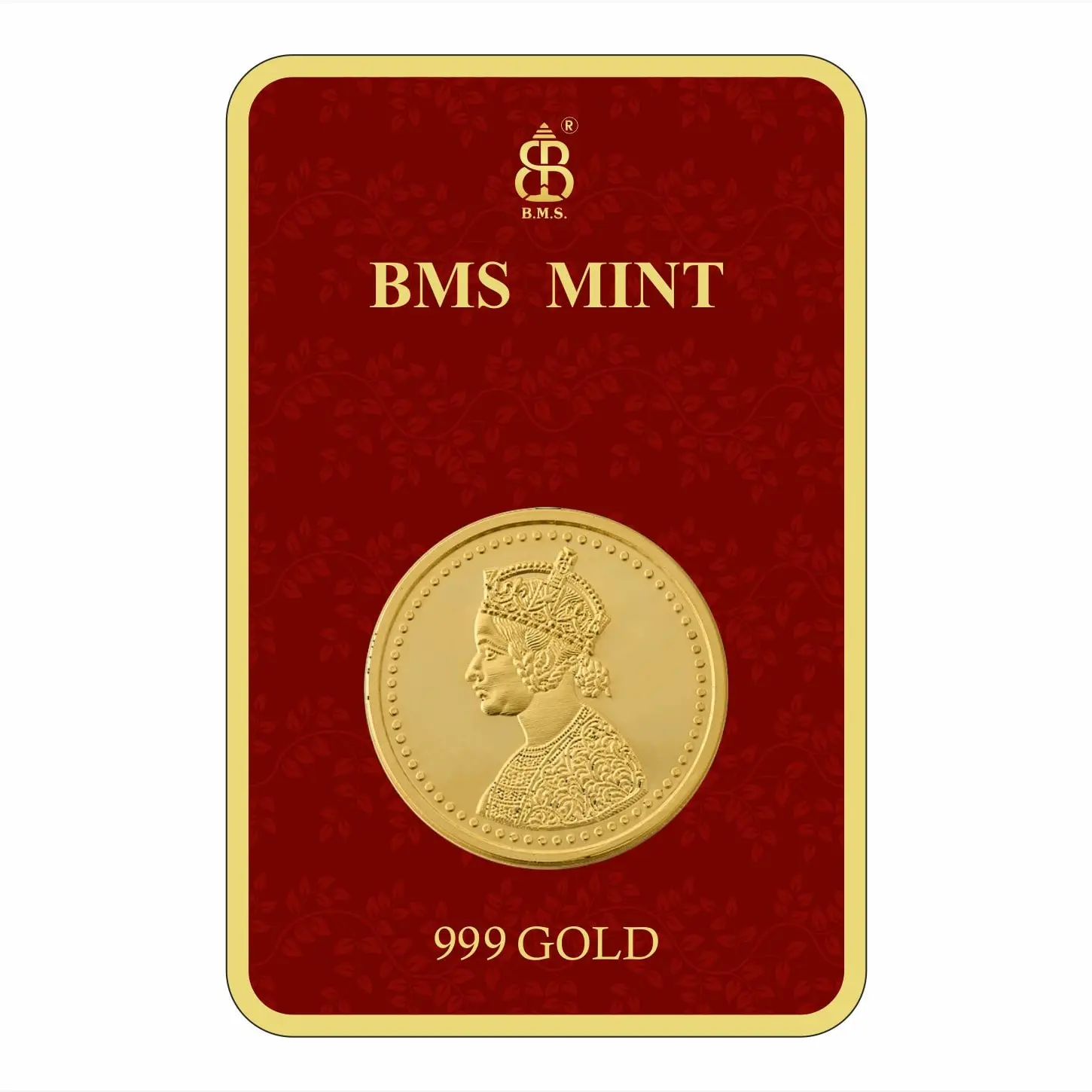 200 Mg Gold Coin Queen Square Packing