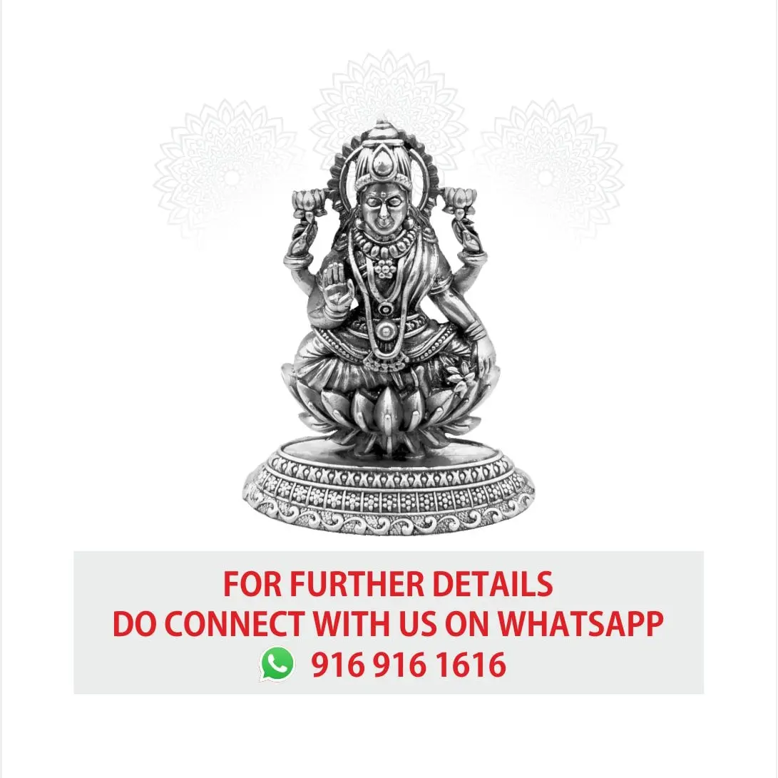 2 D Padmam Lakshmi Silver Idol