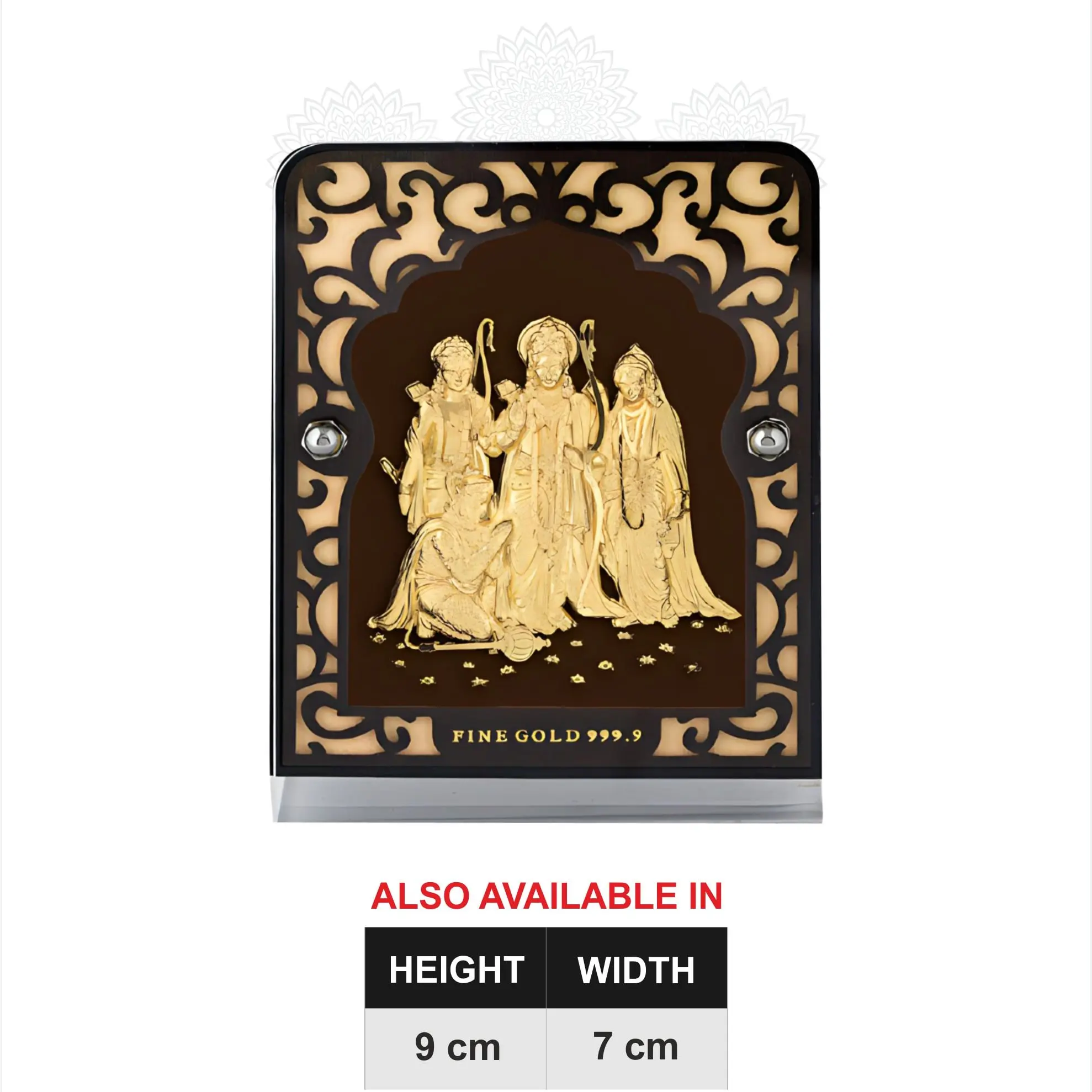 Ram Darbar Gold Frame