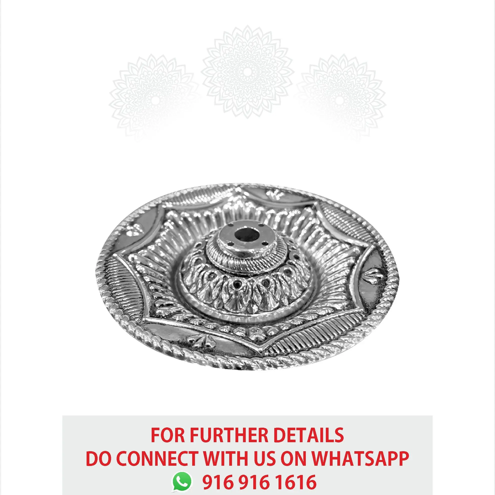 Round Small Agarbati Stand