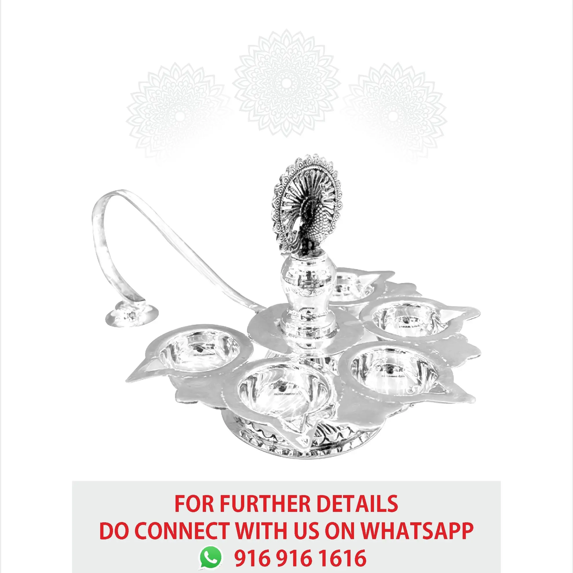 Peacock Nakash 5 Aarti Stand