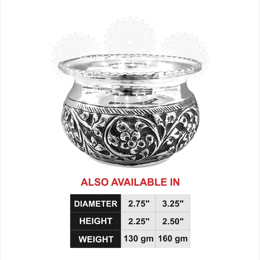 Batlu Bowl Goti Leg Silver Idol