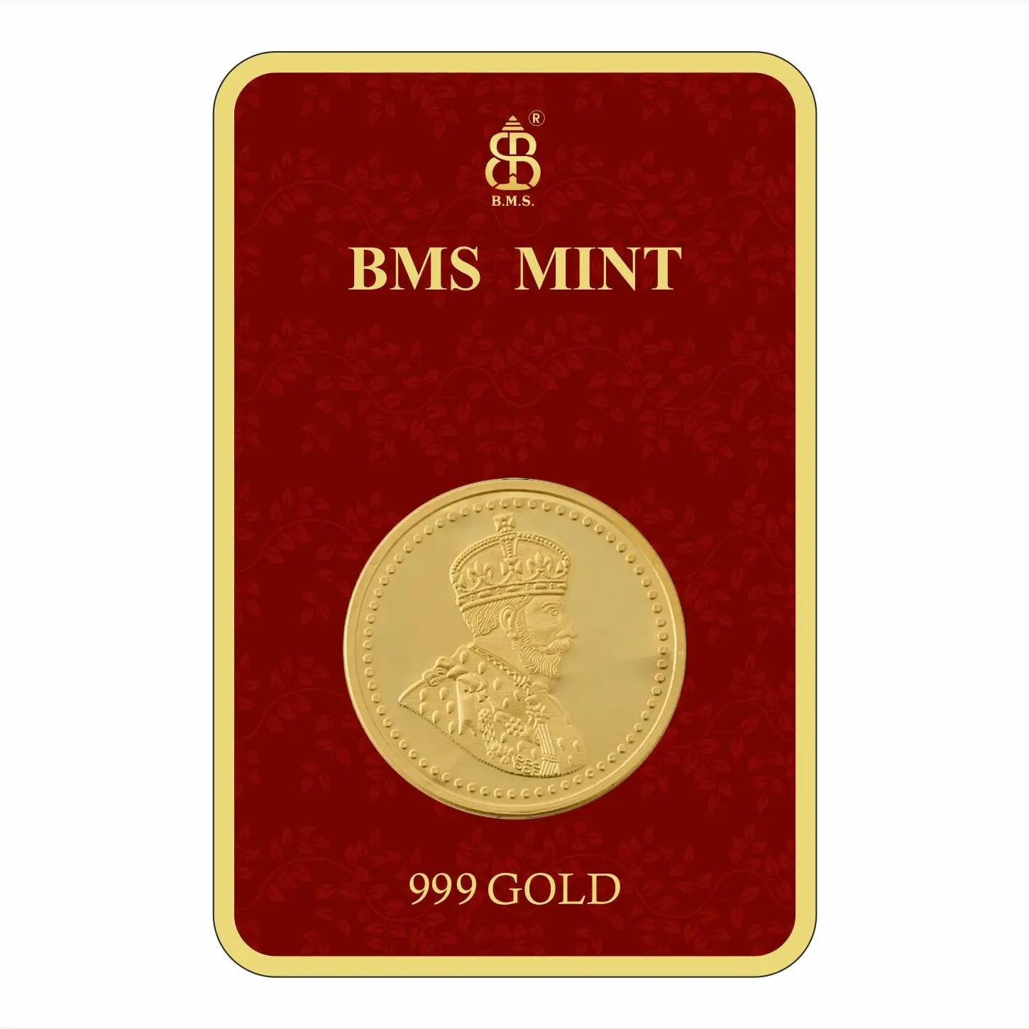 200 Mg Gold Coin King Square Packing