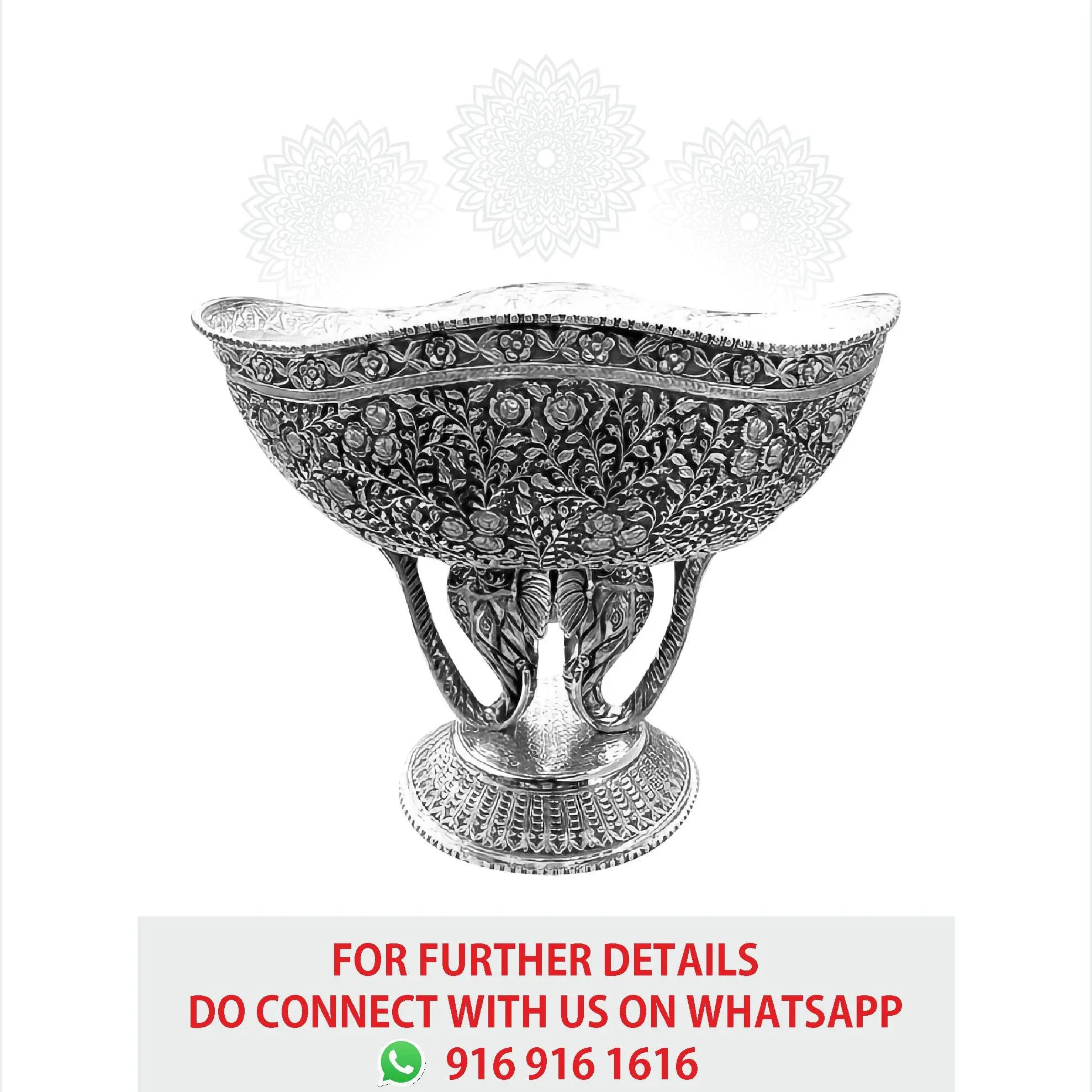 Flower Nakash Fruit Bowl