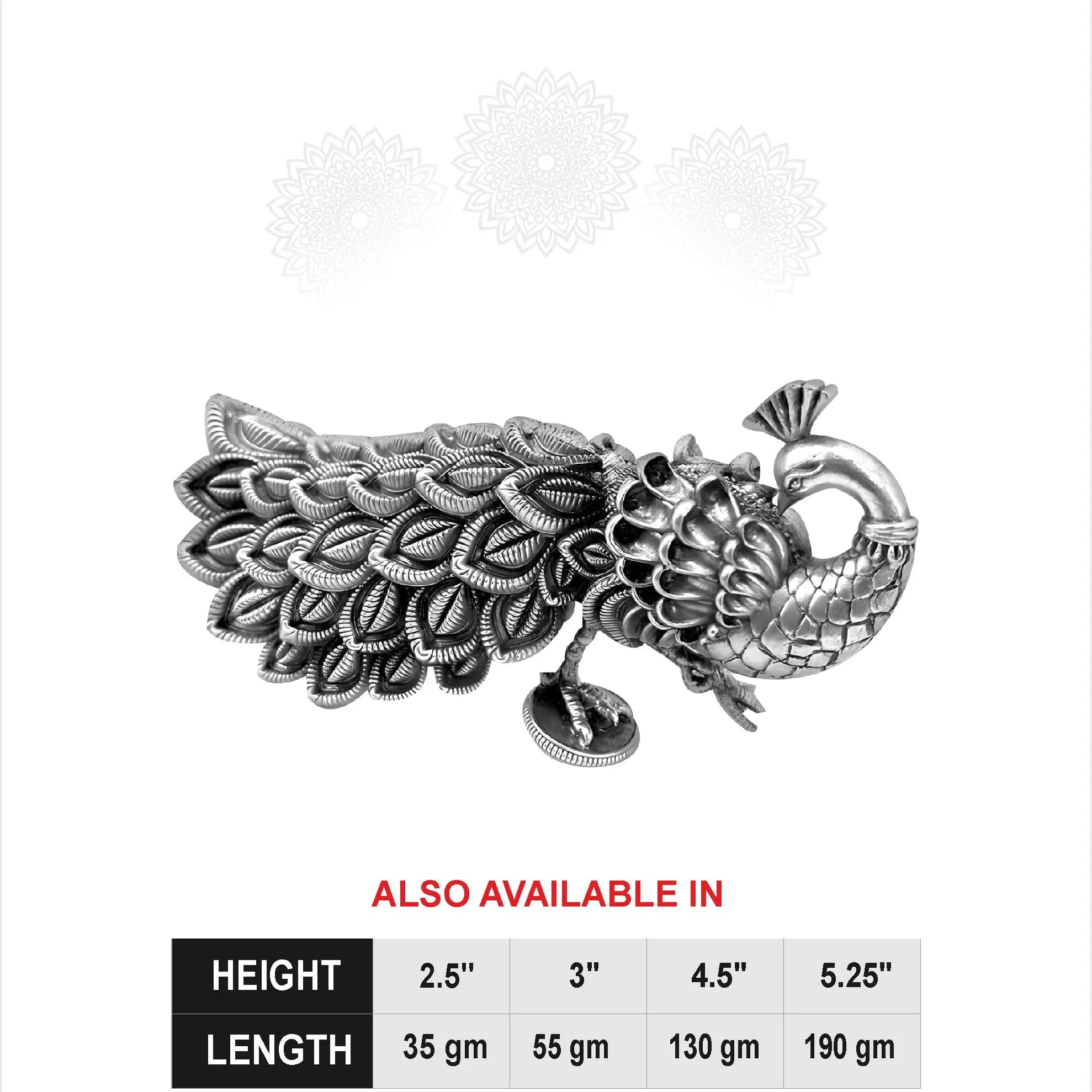 Peacock With Round Neck