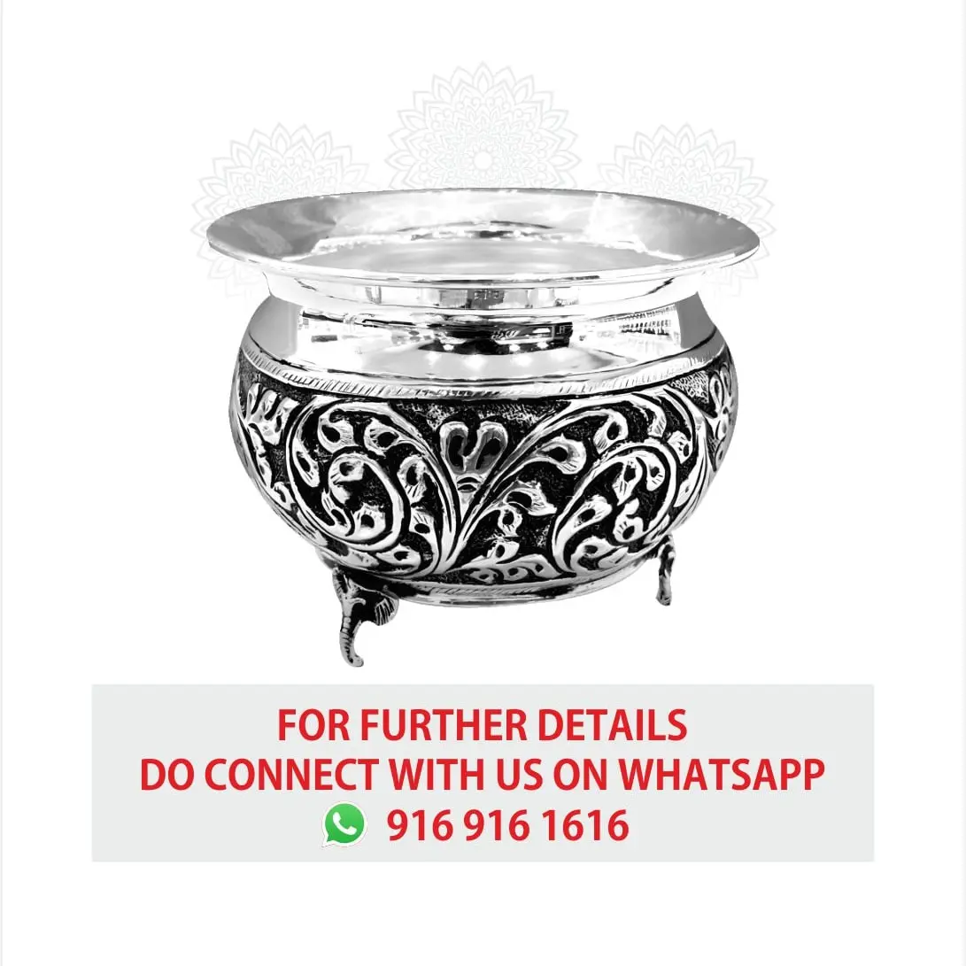 Elephant Leg Batlu Bowl Silver Idol