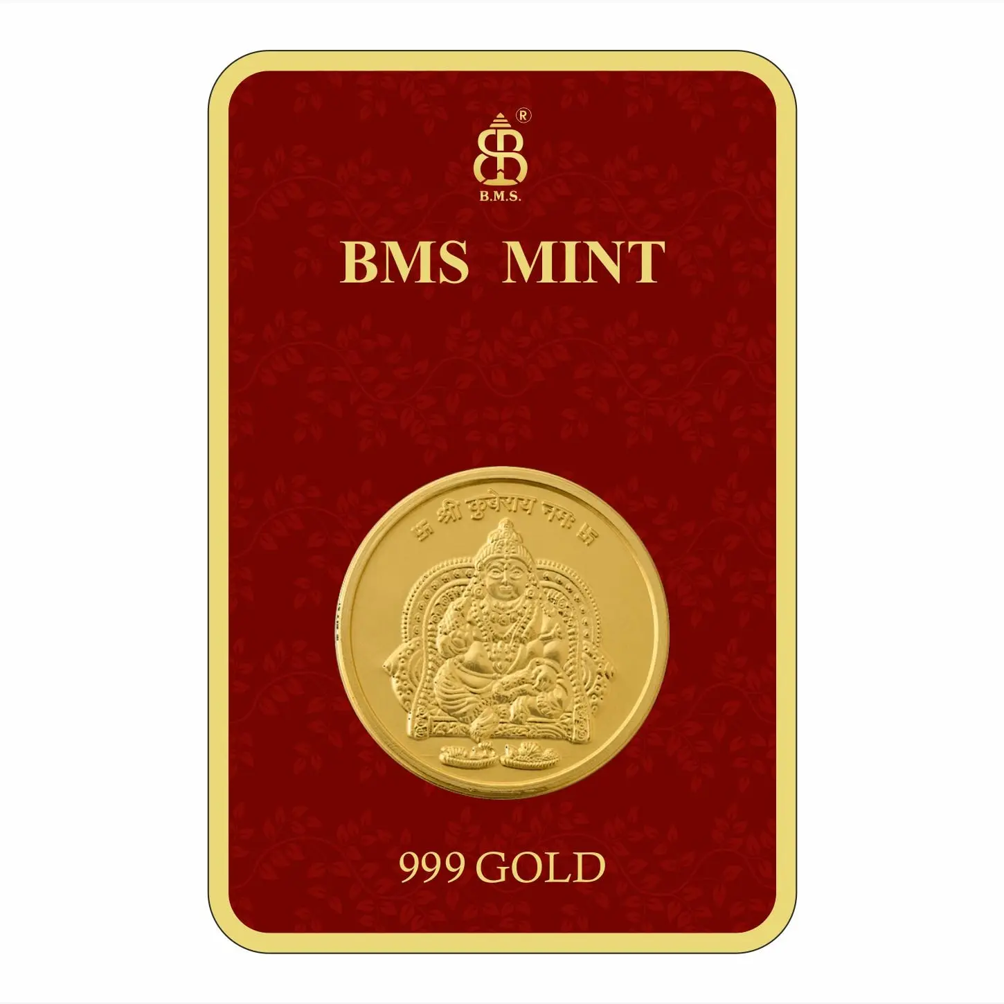 100 Mg Gold Coin Kuber Square Packing