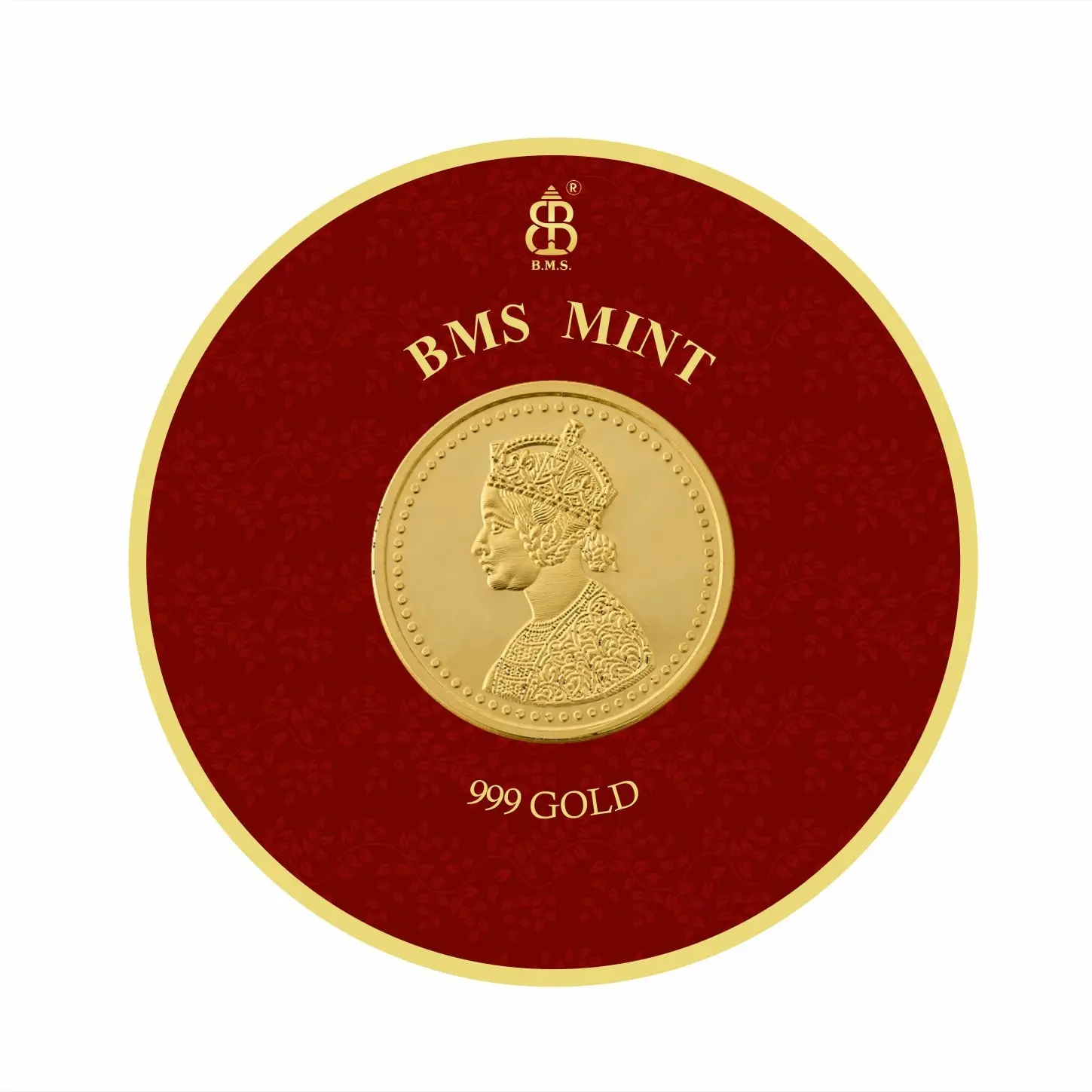 50 Mg Gold Coin Queen Round Packing