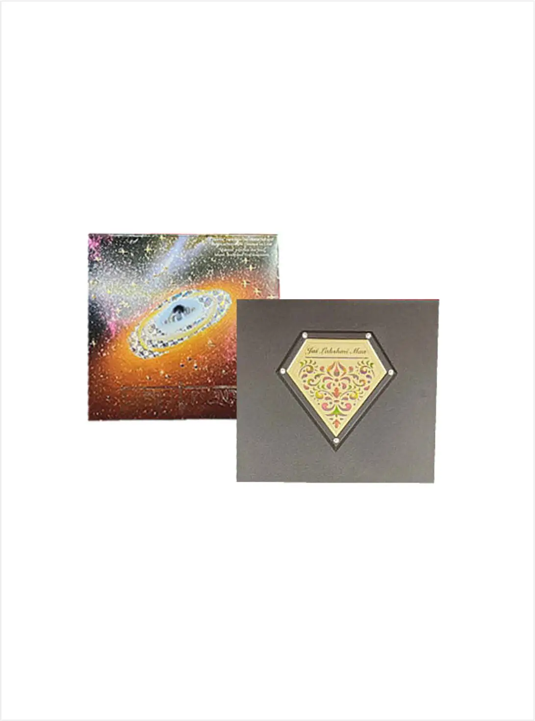 Kolhapuri Lakshami Mata Charan Paduka Gift With Box