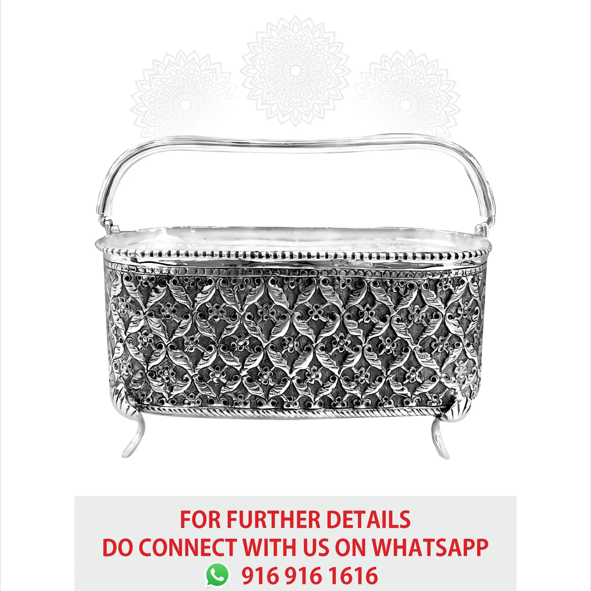 Flower Leaf Nakash Flower Basket