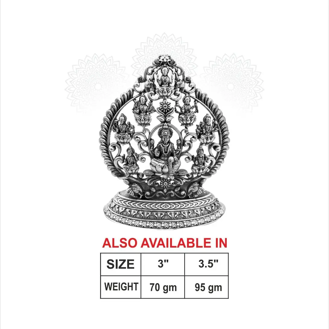2 D Asthalakshmi Silver Idol