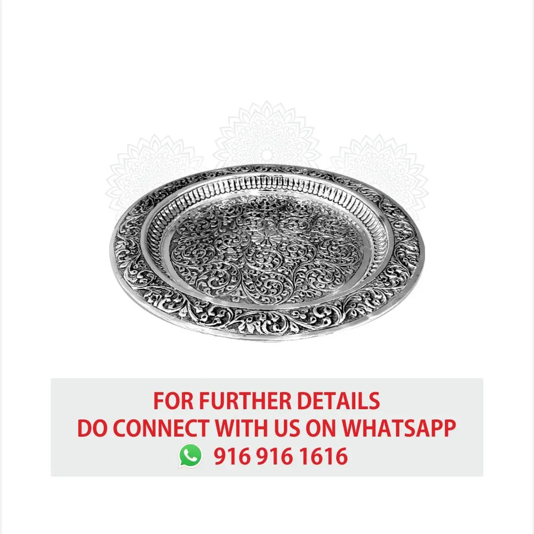 Lata Full Nakash Pooja Plate