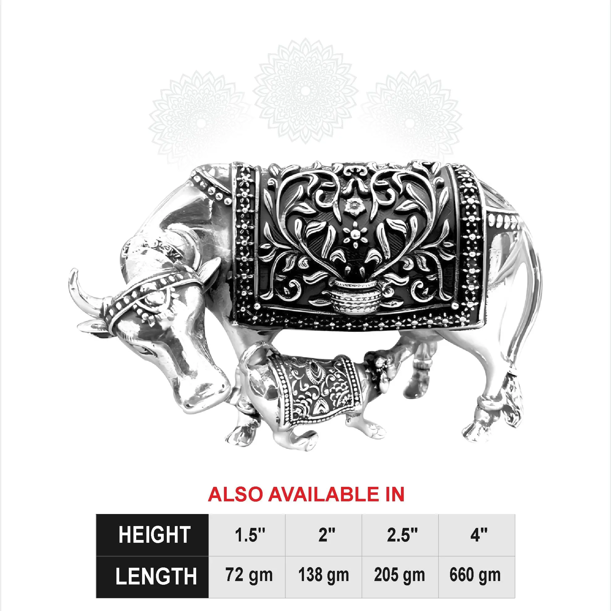 Flower Nakash Cow  Calf