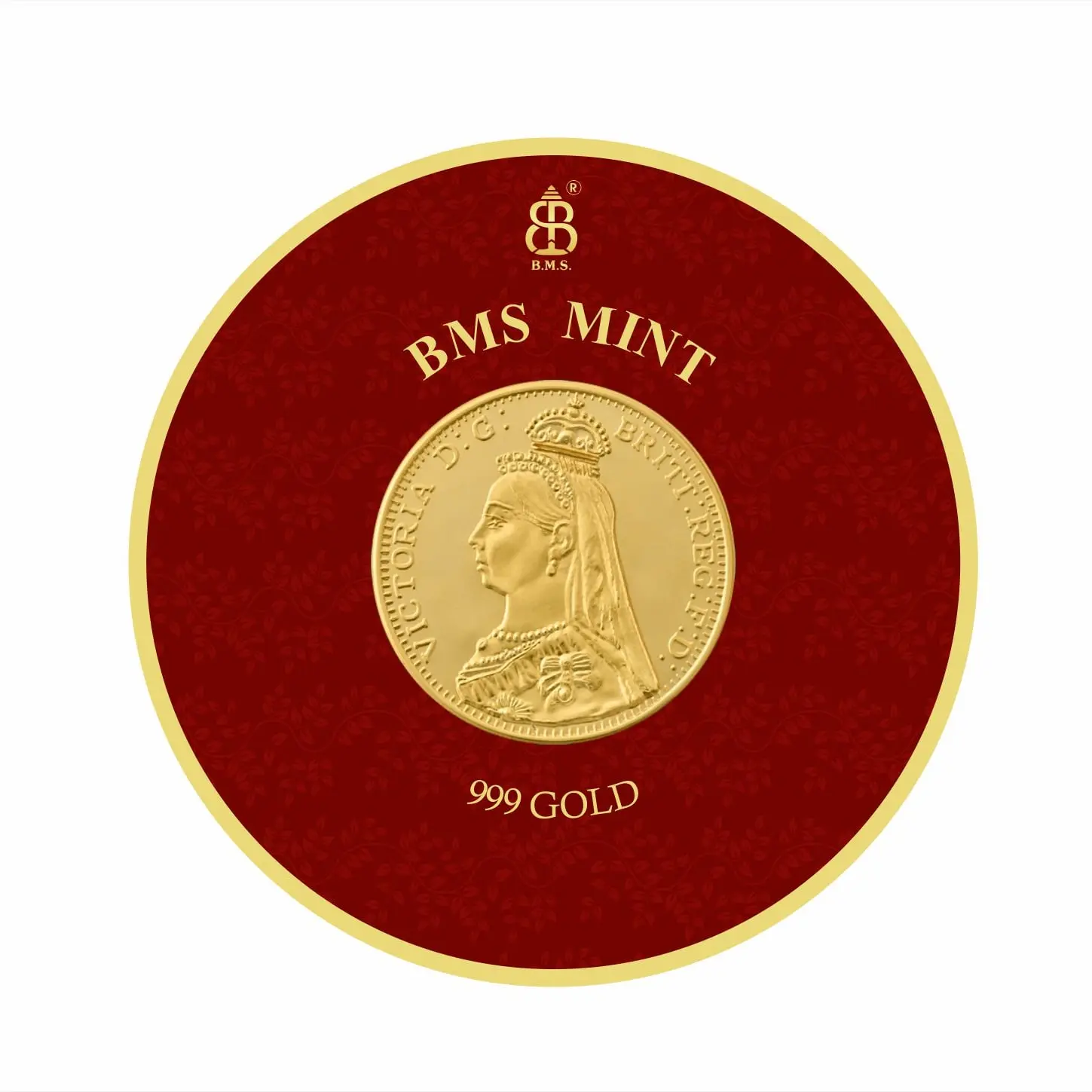 100 Mg Gold Coin Queen Victoriaya Round Packing