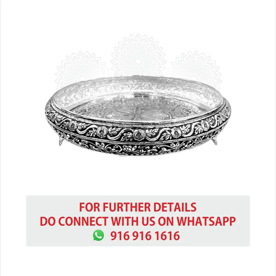 Round Nakash Tamblam With Stand