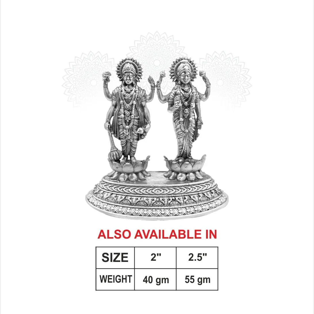 2 D Lakshmi Narayan Silver Idol