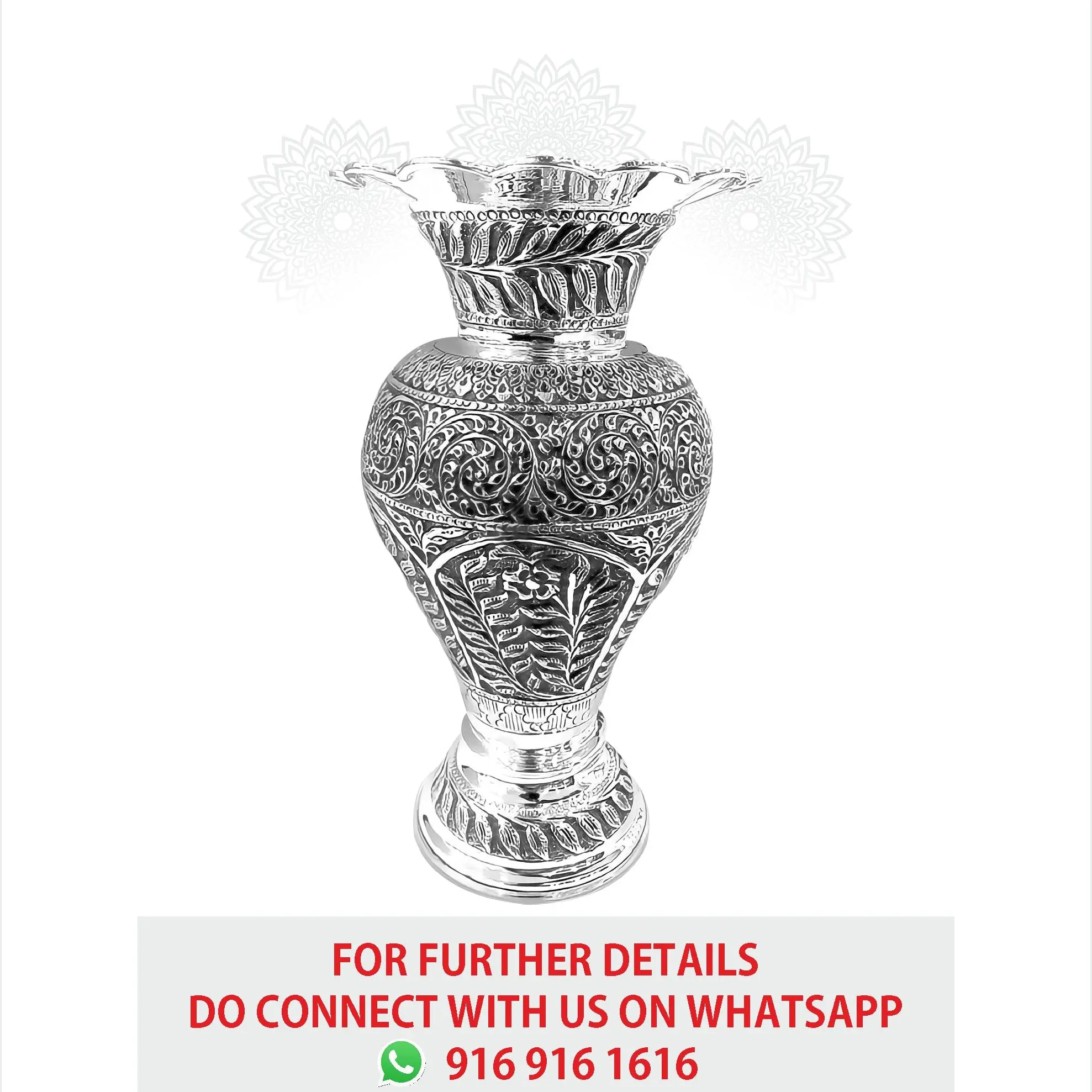Round Leaf Nakash Flower Pot