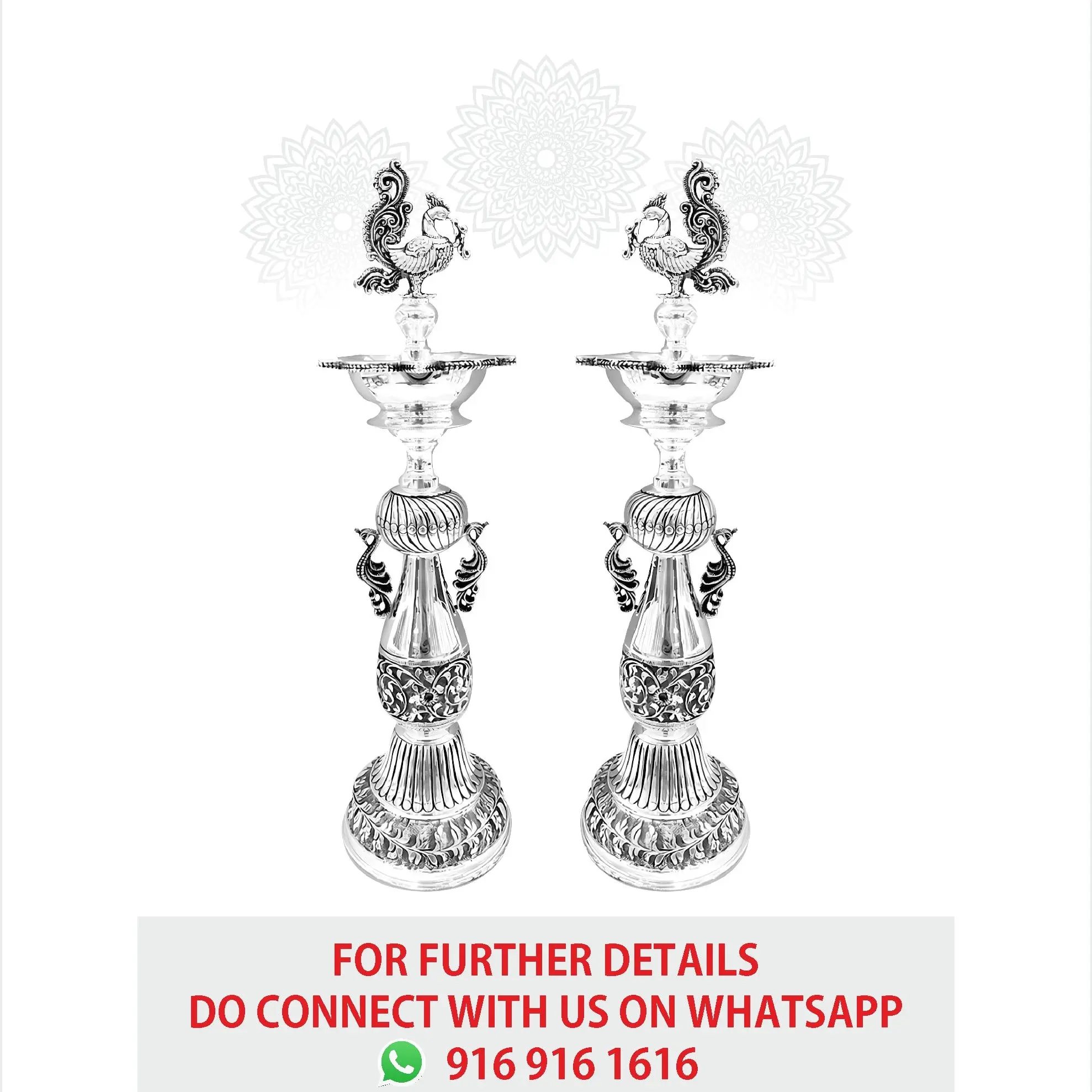 Peacock Handle Kuthuvilakku