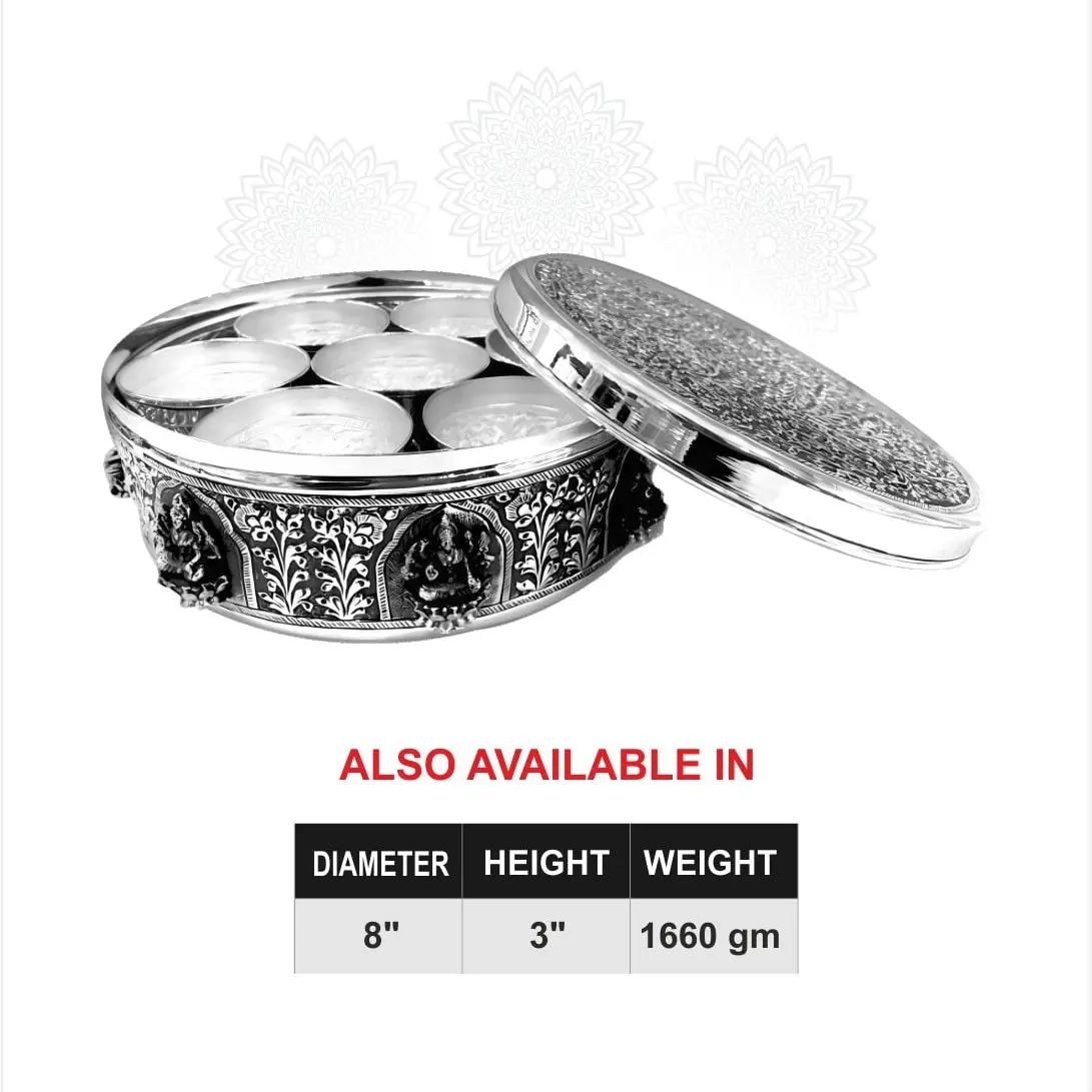 Astalakshmi 7 Bowl Pooja Box