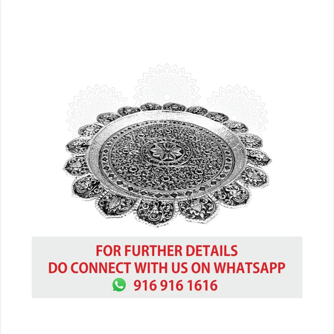 Arch Nakash Pooja Plate